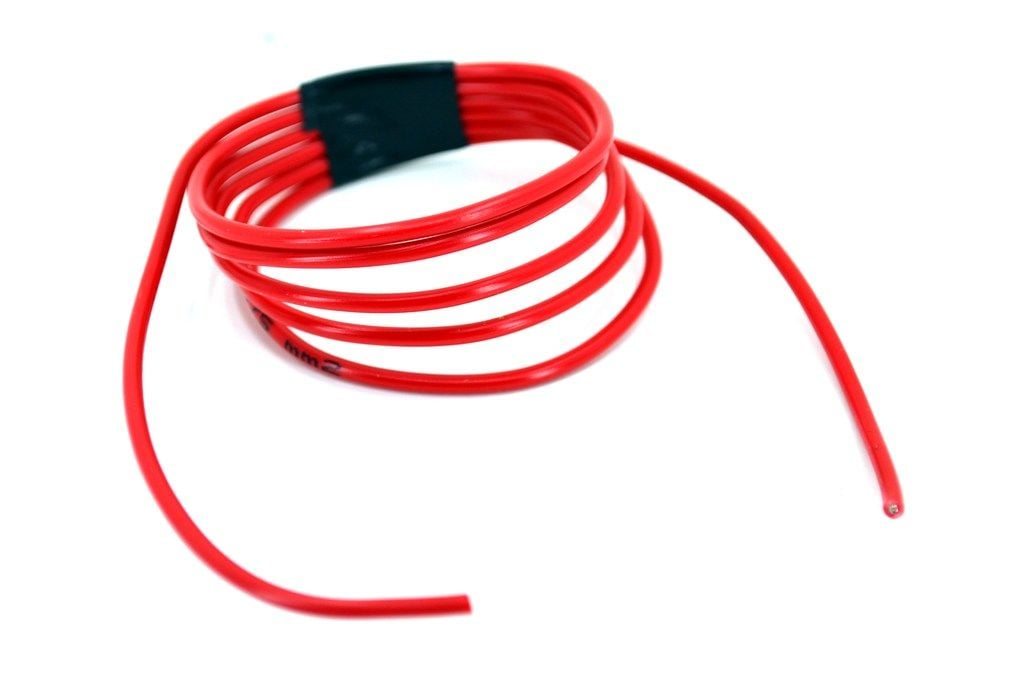 0,75mm² Kırmızı Bakır Kablo Kalaylı Nyaf Marine