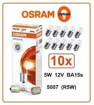 12V 67 R5W Stop Ampulü 10 Adet Orjinal 5007 10X