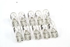 12V 5W Dipsiz Standart T10 Ampul 10 Adet