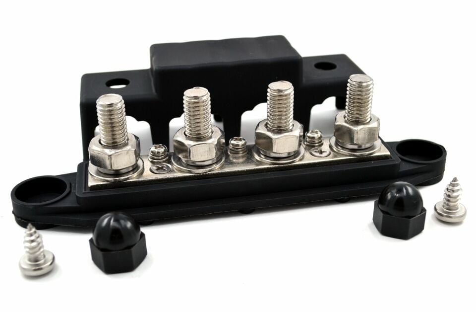 Kutulu Şase Terminali 250A 3XM4 Vidalı 4XM10 Kutuplu MT-28