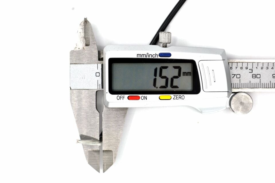 100 Metre 1,5mm² Siyah Bakır Kablo Kalaylı Nyaf Tekne Oto Karavan Elektrik Tesisat Kablosu Top