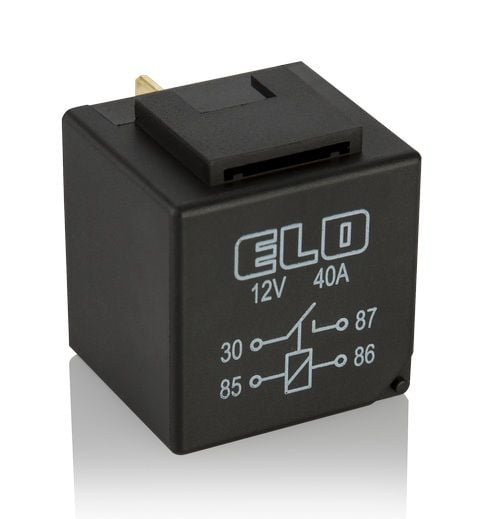 12V 40A Mini Röle 4 Fişli Toz Korumalı 710140102