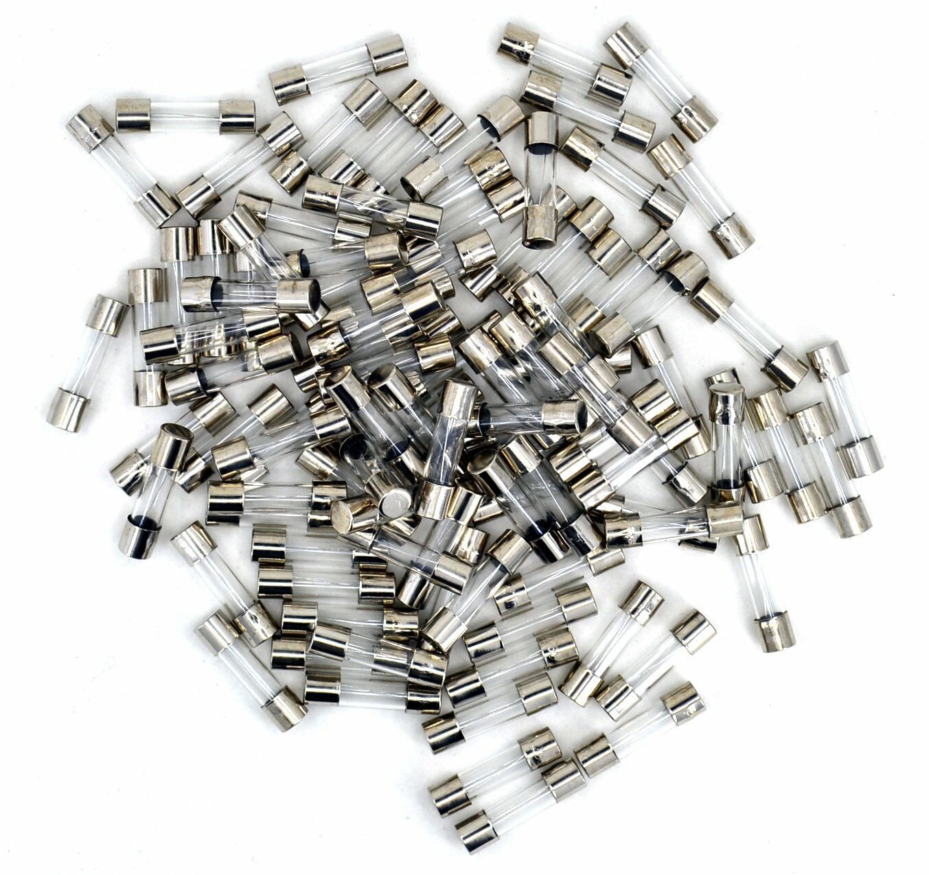 100 Adet 10 Amper 20mm Küçük Cam Sigorta 10A