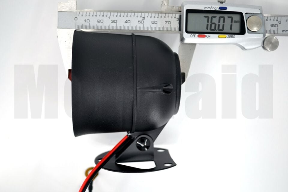 6 Ses Tonlu Alarm Sireni 20W 12V 133Dba