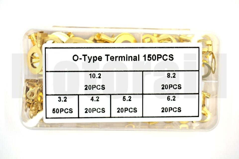 Kablo Pabuç Seti 150 Parça Şase Terminal