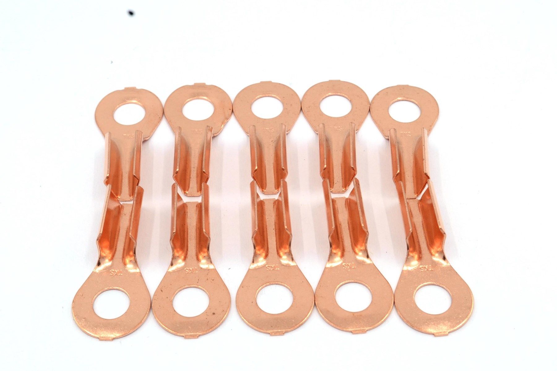 10 Adet 16mm Akü Kablo Tesisat Ucu Bakır Fiş Pabuç Başlık Terminal