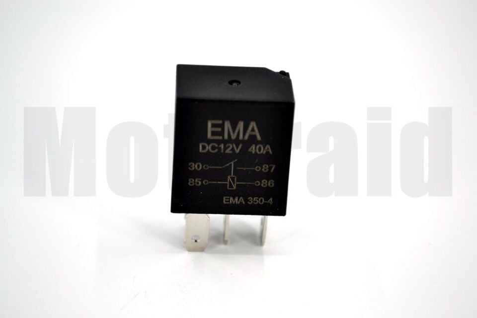 12V 40A Mikro Röle 4 Fişli