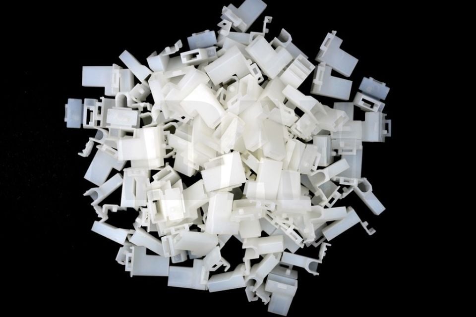 100 Adet Kılıf 6,3 Bayrak Dişi Fiş Kablo Ucu Kılıfı Eğri L Yan Far Fişi