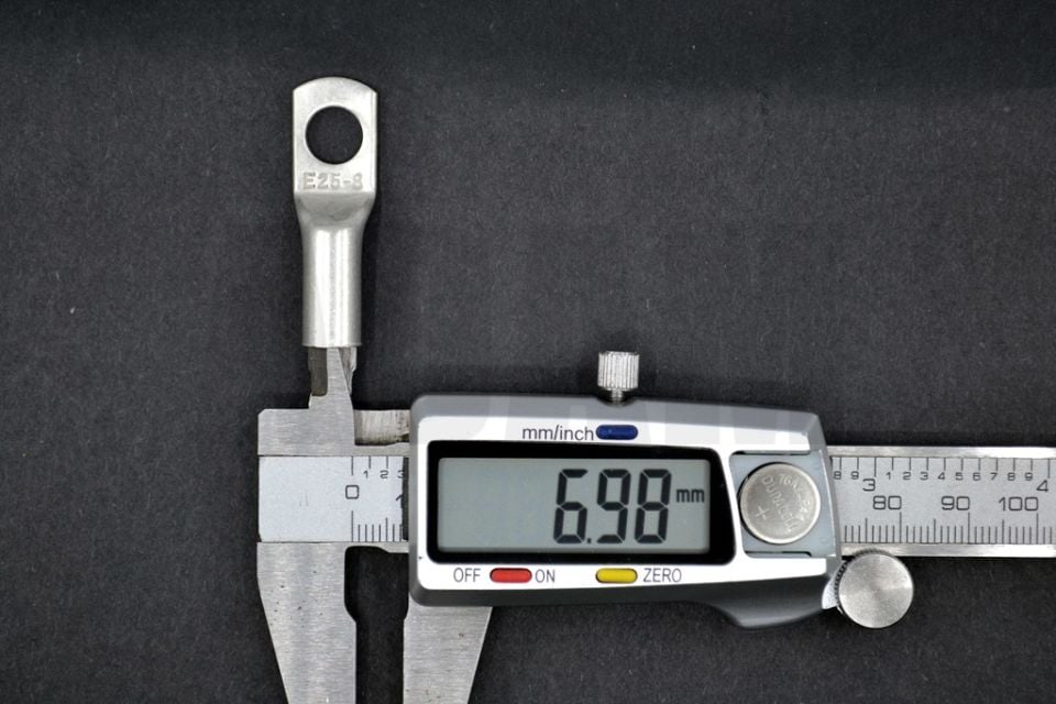 Eko Sıkmalı Kablo Pabucu Bakır 25mm M8 Kalaylı Skp MT-SKP02508