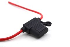 Sıvı Muhafaza Kapaklı Standart Bıçak Sigorta Yuvası Kutusu 3mm² Kalay Kaplı Marine Bakır Kablolu