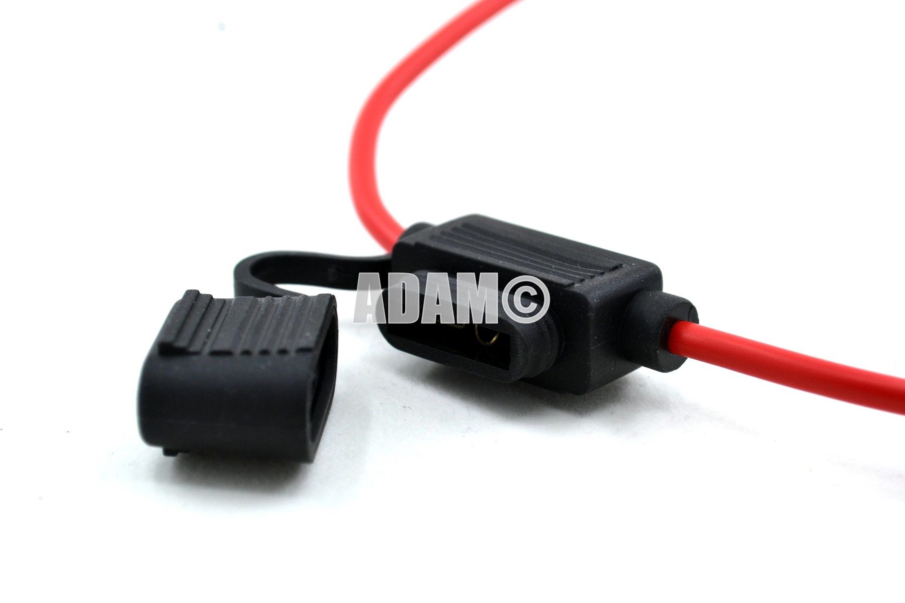 Sıvı Muhafaza Kapaklı Standart Bıçak Sigorta Yuvası Kutusu 3mm² Kalay Kaplı Marine Bakır Kablolu