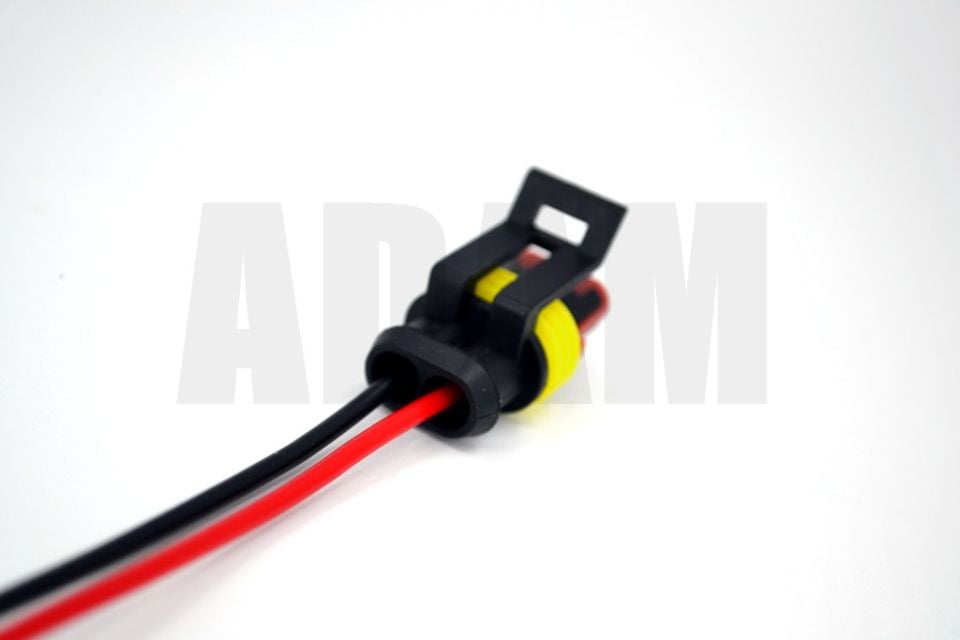 2 Kablolu Süper Seal Elektrik Bağlantı Soketi Erkek (Pinleri Dişidir) MT-SKT2024