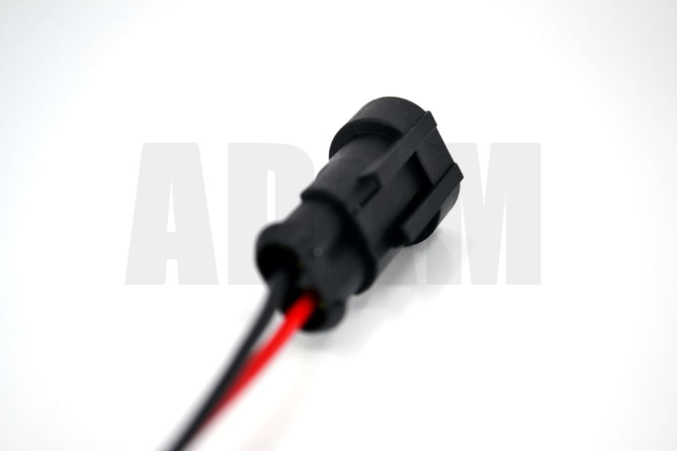 2 Kablolu Süper Seal Elektrik Bağlantı Soketi Dişi (Pinleri Erkektir) MT-SKT2024E