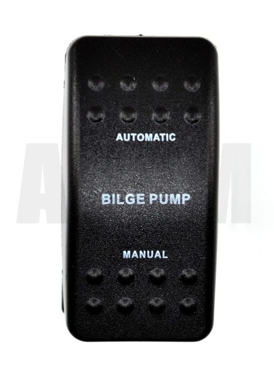 Bilge Pump Sintine Pompa Anahtarı Marine Carling Tip 1-0-Yaylı Otomatik-Manuel MT-ACS10