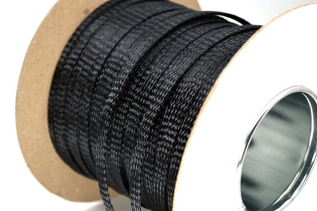40mm Kablo Toplama Çorabı Siyah 50 Metrelik Top MT-KTC40 Çorap