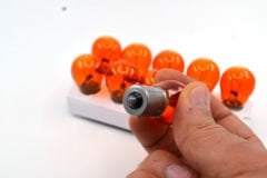 10 Adet 12V 21W 93 Turuncu Amber Sinyal Ampulü 10X Py21W