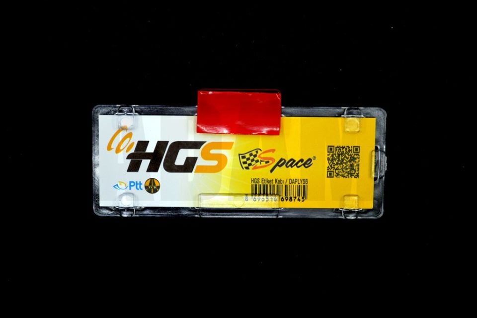 Hgs Kabı Şeffaf Bantlı Yeni Model Büyük Boy