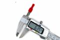 100 Adet 0.50-1.50mm Kablo Ucu 6.3 Dişi Kırmızı Izolasyonlu Sıkmalı TPFFD-1638 (6,3 mm)