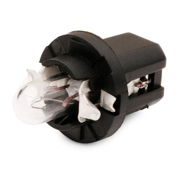 12V 1,2W Siyah Soketli Gösterge Kadran Ampulü 10 Adet 2721 Mf