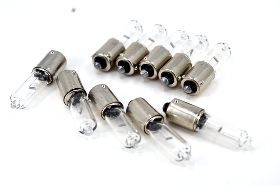 10 Adet 12V 21W H21 Ampul Park Ampulü