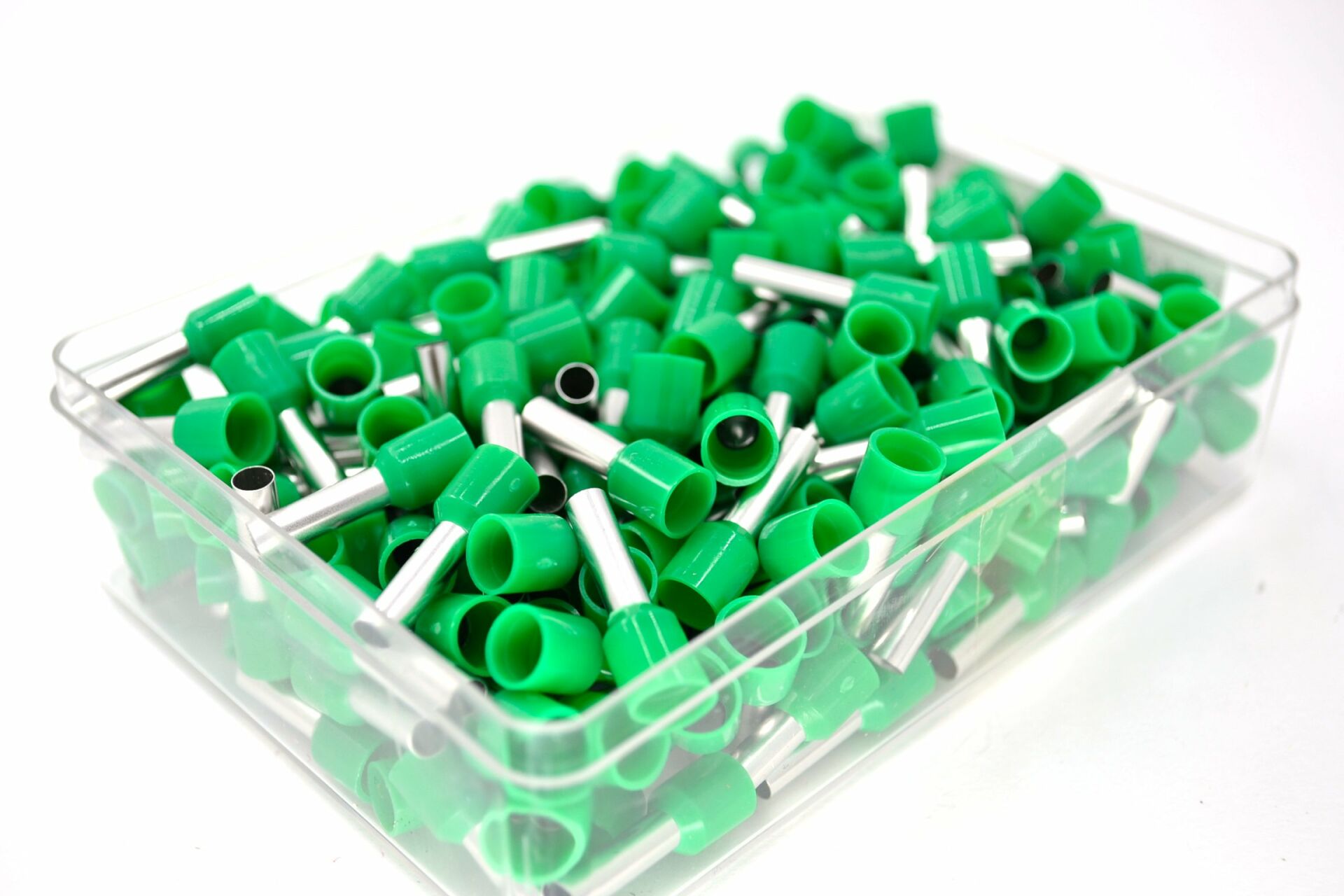 250 Adet 6,00mm² Kablo Yüksüğü Bakır Yeşil Yüksük TYIF-6,0