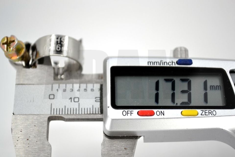 10*16 Paslanmaz Çelik Hortum Boru Tesisat Kelepçesi 1Adet