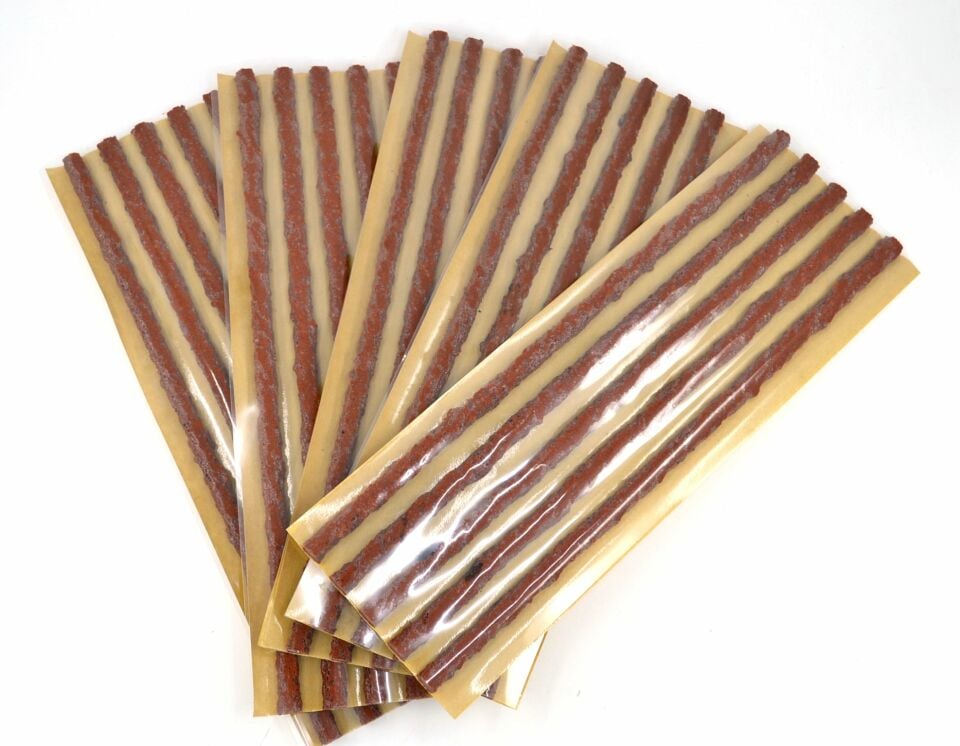 25 Adet Kauçuk Oto Lastik Tamir Fitili Kahverengi Buddy