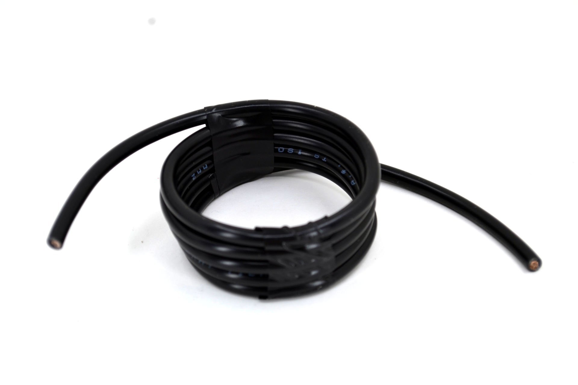 1 Metre 5mm² Siyah Bakır Kablo Kalaylı Nyaf Marine