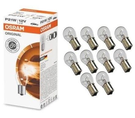 12V 93 P21W Stop Sinyal Ampulü 10 Adet Orjinal 7506 10X