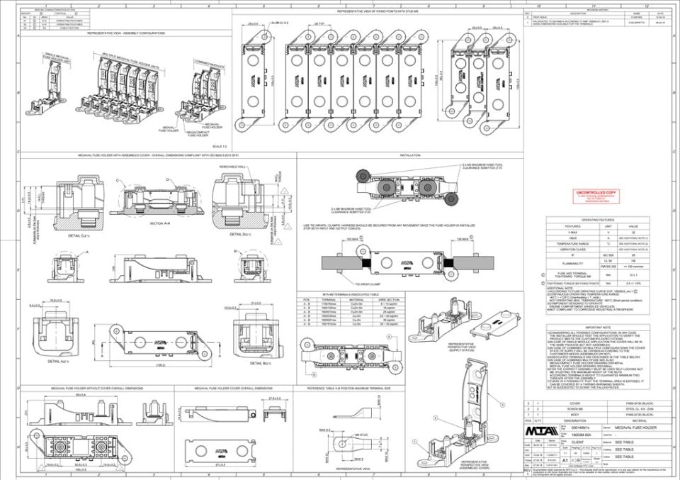 Megaval Sigorta Yuvası Kutusu MTA 0101498