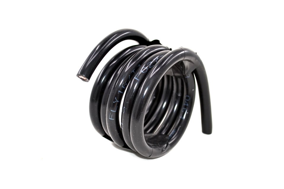 1 Metre 16mm² Siyah Bakır Akü Kablosu Fly Şase