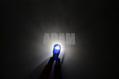 2 Adet 12V T10 Mavi Cam Beyaz Işık Ampul Takımı Park Ampulü