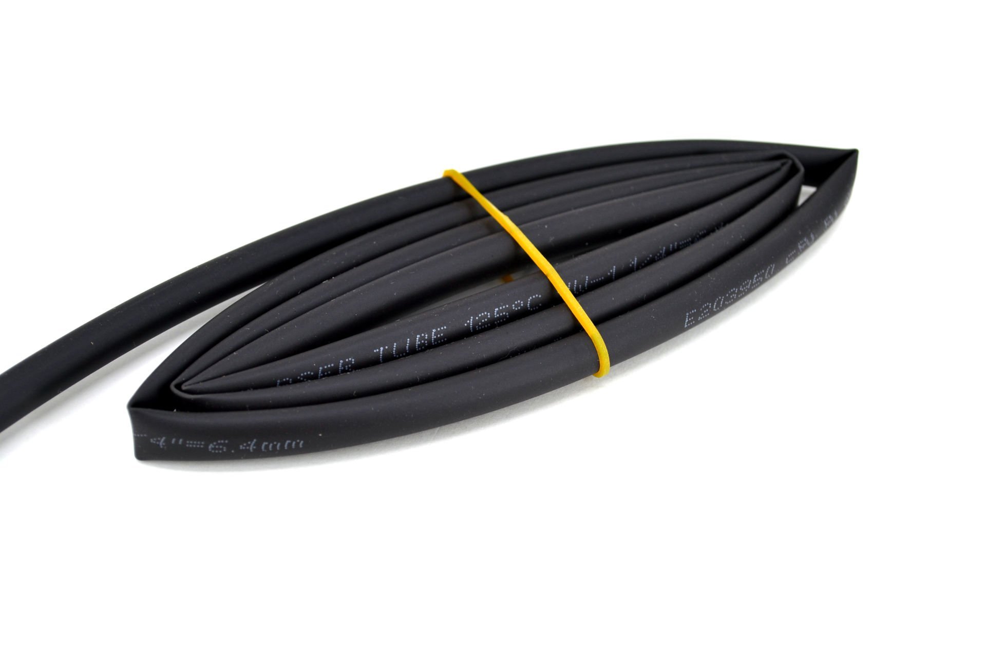 6,4mm Siyah Isı İle Daralan Makaron Kablo Izolasyon