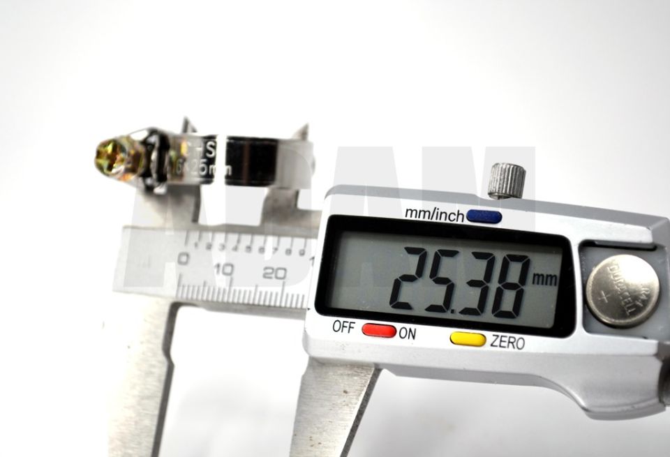 16*25 Paslanmaz Çelik Hortum Boru Tesisat Kelepçesi 1Adet