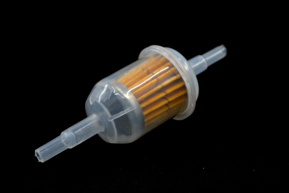 Küçük Benzin Yakıt LPG Filtresi Şeffaf Üniversal MT-43