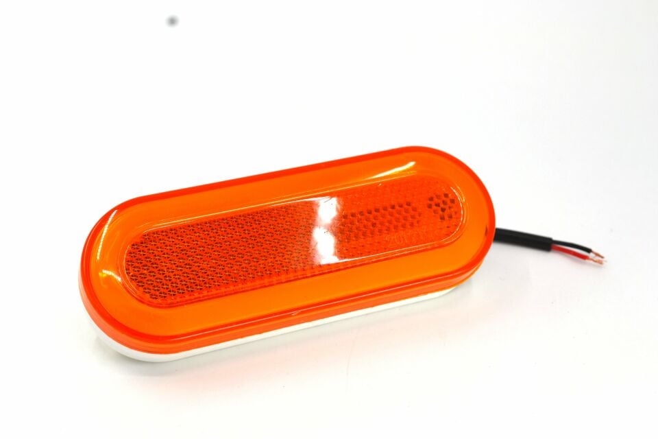 Dorse Karavan Neon Görünüm Led Sinyal İşaret Lamba Turuncu