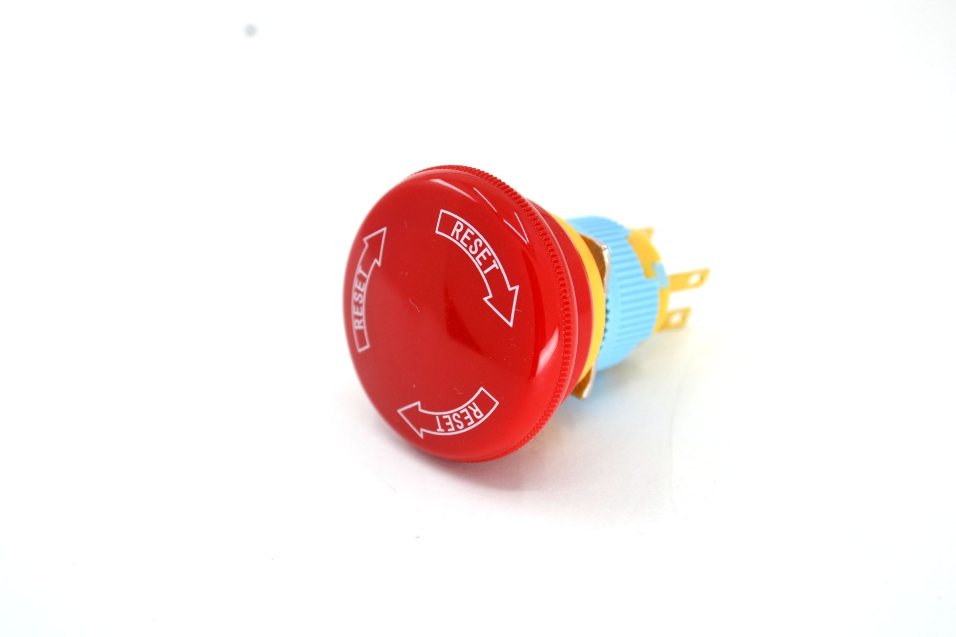 Acil Stop Bas Çevir Kırmızı Anahtar Buton 2NC 33mm MT-ANK15