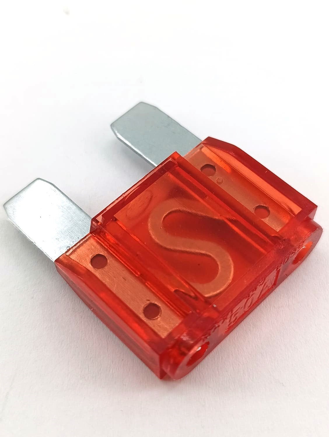 50A Kırmızı Şeffaf Büyük Maksi Bıçak Sigorta 50 Amper