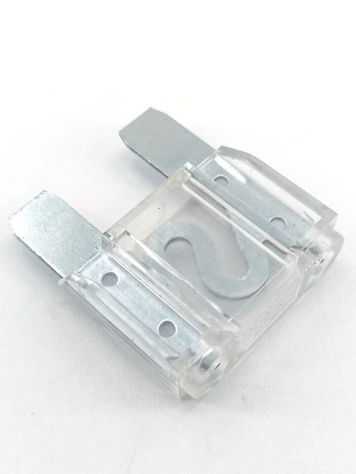 80A Beyaz Şeffaf Büyük Maksi Bıçak Sigorta 80 Amper