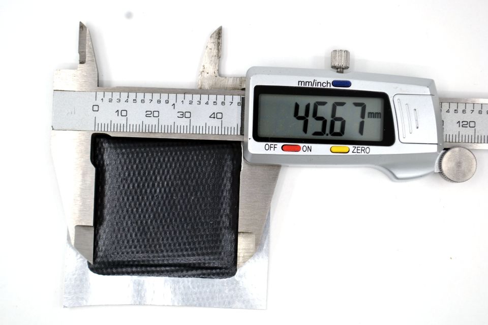 50 Adet Kare Soğuk Lastik Yaması Siyah 4,5Cm