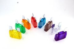 20A Sarı Şeffaf Büyük Maksi Bıçak Sigorta 20 Amper