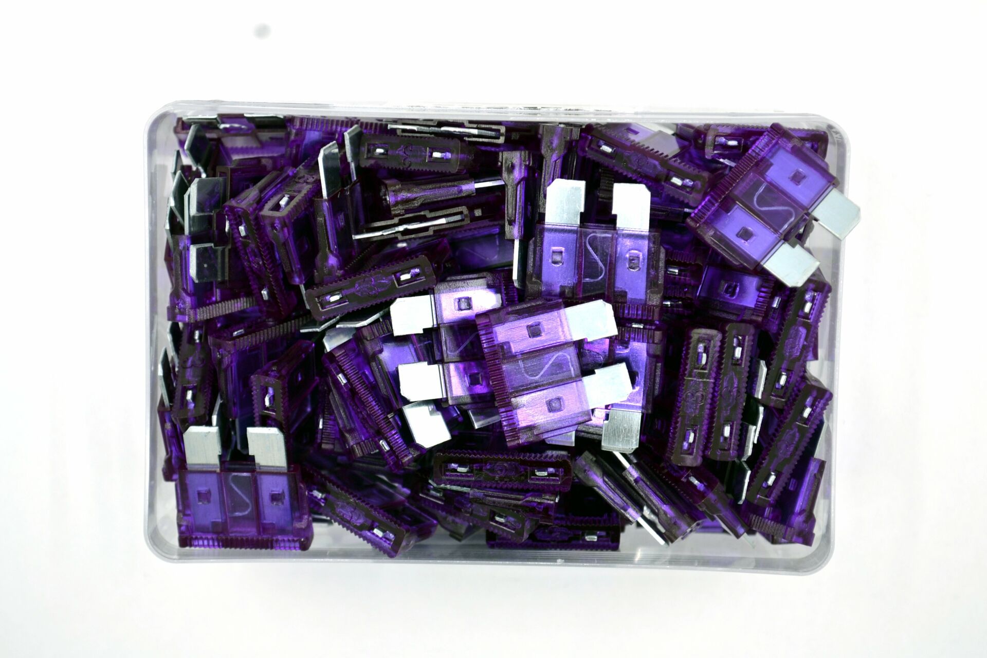 100 Adet 3A Mor Standart Oto Bıçak Sigorta 12V - 32V DC