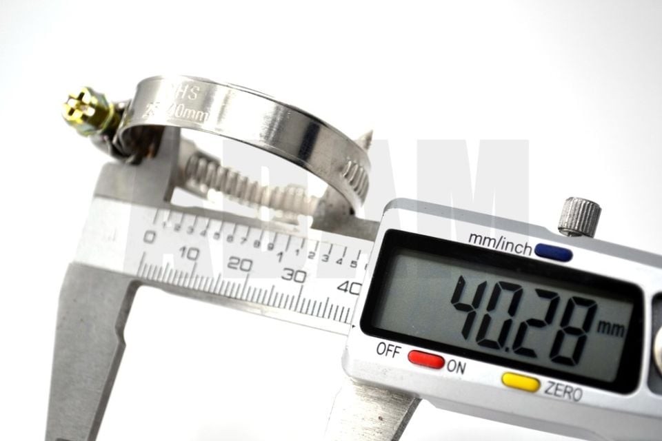 25*40 Paslanmaz Çelik Hortum Boru Tesisat Kelepçesi 1Adet