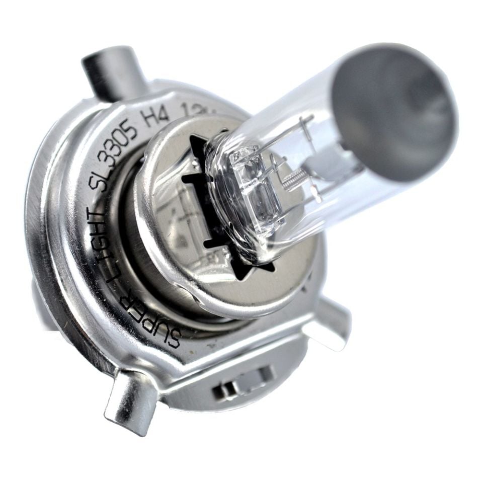 12V 60/55W H4 Uzun Kısa Standart Far Ampulü