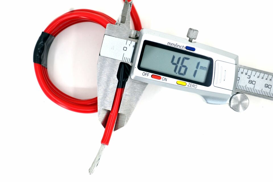 50 Metre 6mm² Kırmızı Bakır Kablo Kalaylı Nyaf Tekne Oto Karavan Elektrik Tesisat Kablosu Top