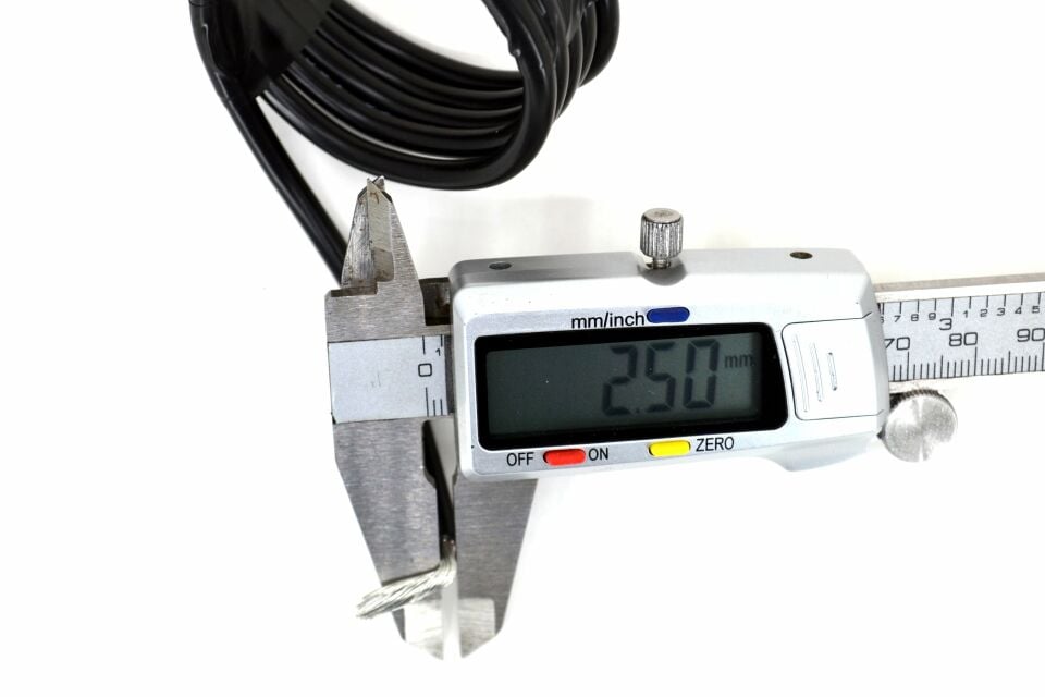 50 Metre 5mm² Siyah Bakır Kablo Kalaylı Nyaf Tekne Oto Karavan Elektrik Tesisat Kablosu Top