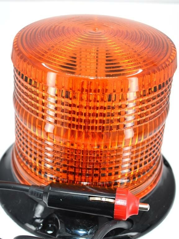 3 Mod 72 Led Çakar Döner Seyyar Tepe Lambası Sarı 12V 24V