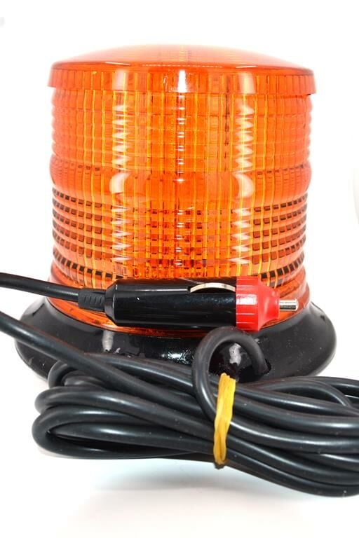 3 Mod 72 Led Çakar Döner Seyyar Tepe Lambası Sarı 12V 24V