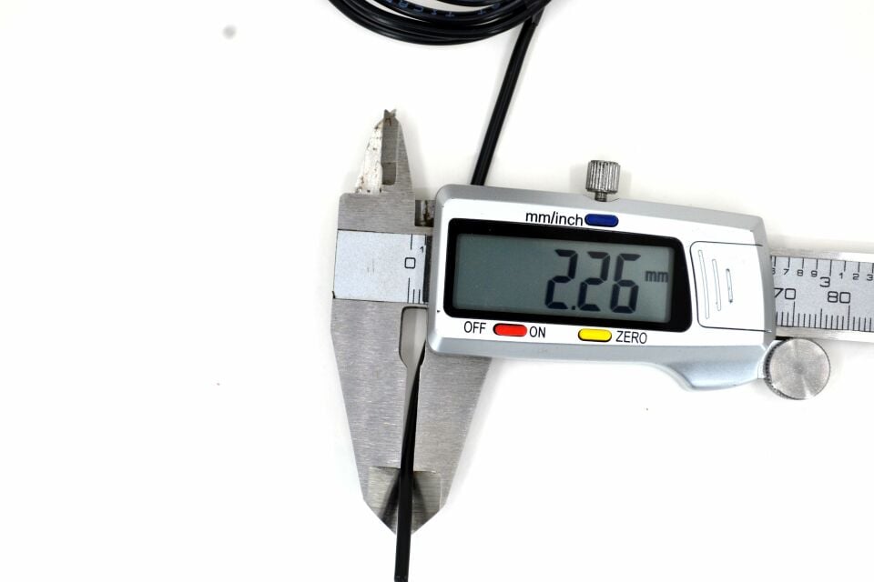 100 Metre 0,75mm² Siyah Bakır Kablo Kalaylı Nyaf Tekne Oto Karavan Elektrik Tesisat Kablosu Top