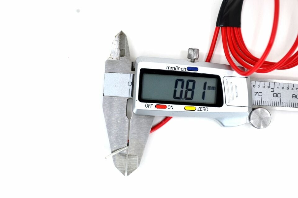 100 Metre 0,75mm² Kırmızı Bakır Kablo Kalaylı Nyaf Tekne Oto Karavan Elektrik Tesisat Kablosu